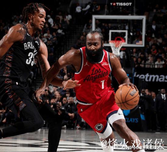 快船121-105大胜篮网 哈登31分4板6助伦纳德贡献26分